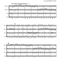 Jesu, Joy of Man's Desiring - For Tuba-Euphonium Quartet - Score