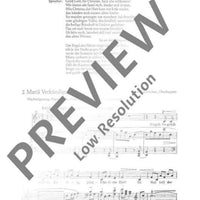Christnacht - Vocal/piano Score