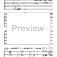 Concerto for Oboe in C Major, K. 314 for Oboe and String Quartet - Score