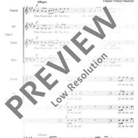 Three Latin Motets - Choral Score