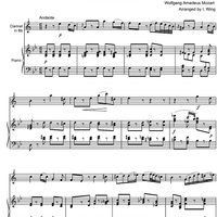 Ach, Ich fühl's, es ist Verschwunden from Die Zauberflöte KV620 - Score