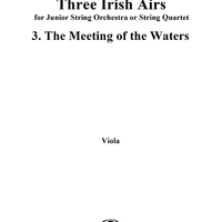 Air No. 3: The Meeting of the Waters - Viola