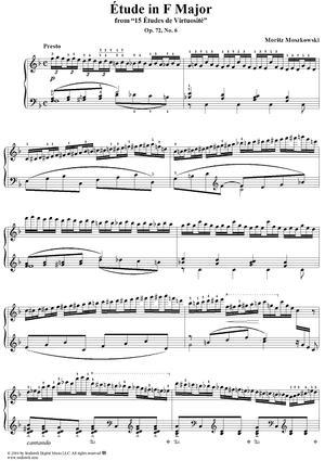 Etude in F Major, Op. 72, No. 6