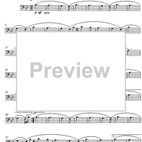 6 rätoromancische Volkslieder Op.76a - Cello