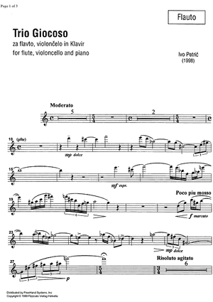 Trio Giocoso - Flute