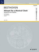 Minuet for a Musical Clock - Performing Score