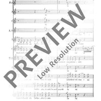 Aube - Choral Score