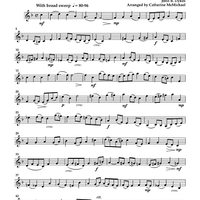 Anthems of America for Two Violins and Piano - Violin 2
