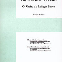 O Rhein, du heiliger Strom - Piano Score