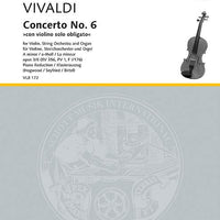 Concerto No. 6 "con violino solo obligato" A minor - Score and Parts