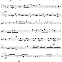 A Swinging Affair - Tenor Saxophone 1