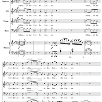 Minnespiel, Op. 101: No. 5, Quartett "Schön ist das Fest des Lenzes"