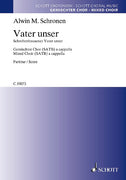 Vater unser - Choral Score