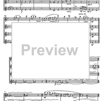 Quattro pezzi (Four Pieces) Op.89 - Score