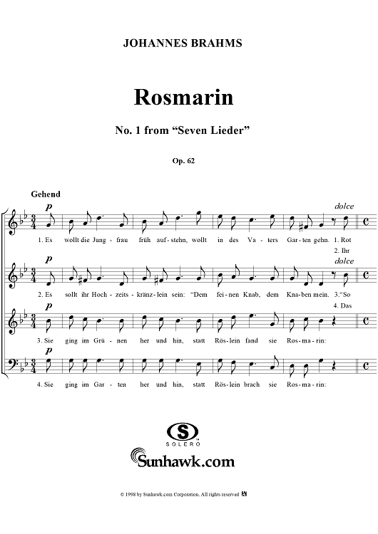 Rosmarin No. 1 from