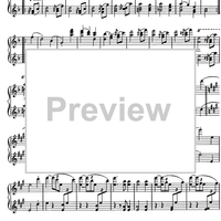 Liebeslieder Walzer A Major Op.52a No. 6 - Piano 1