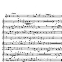 Sinfonia F Major - Oboe 1