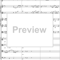 Chorus from Cantata No. 180:"Schmücke dich, o liebe Seele" - Full Score