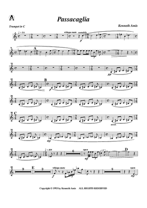 Passacaglia - Trumpet in C