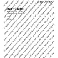 Hamlet Ballad - Score and Parts