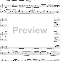 Sonata for Clavier in A Minor, BWV965