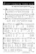 Zwei Volkslieder - Choral Score