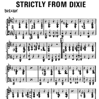 Strictly From Dixie - Piano