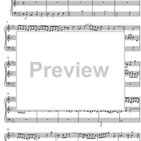 Prelude and Fugue No. 5 KV404A - Score