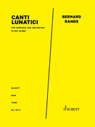 Canti Lunatici - Score