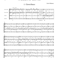 A Suite For Clowns - Score