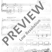 Nocturne for violin and orchestra - Piano Reduction