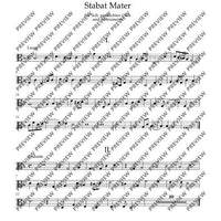 Stabat Mater - Set of Parts