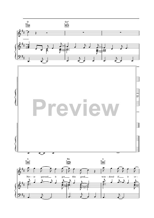 Mint Car" Sheet Music by The Cure for Piano/Vocal/Chords Sheet Music Now