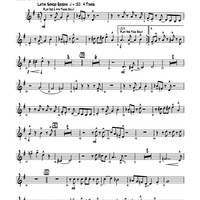 La Almeja Pequena ("The Little Clam") - B-flat Soprano Saxophone