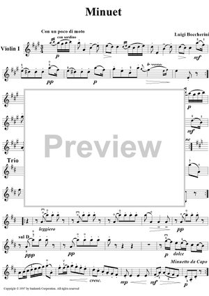 Op. 11, No. 5 - Violin 1
