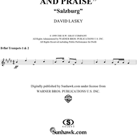 Intonation on "Songs of Thankfulness and Praise" - Trumpet