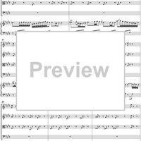 Clavier Concerto No. 2 in E Major, Movement 2 - Score