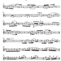 Adagio and Allegro - Violin
