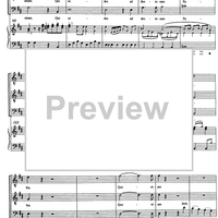 Messa breve in Re (Missa brevis in D Major) - Score
