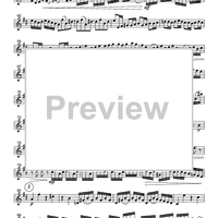 Overture - from Suite #3 in D Major - Part 1 Flute, Oboe or Violin