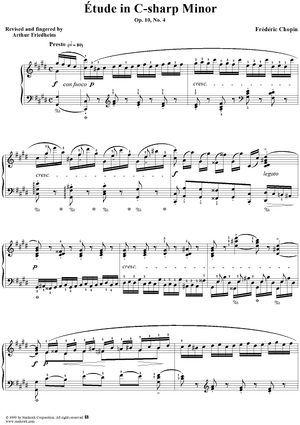 Etude Op. 10, No. 4 in C-sharp Minor