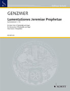 Lamentationes Jeremiae Prophetae - Choral Score