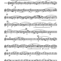 Fughetta - Clarinet 1 in Bb