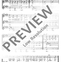 Serbische Volkslieder - Choral Score