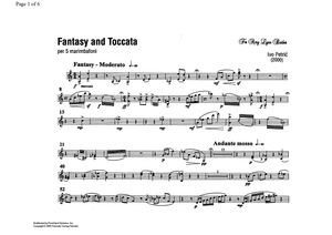 Fantasy and Toccata - Marimbaphone 2