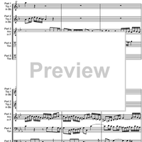 Fugue c minor BWV 574 - Score