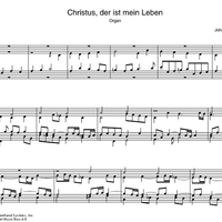 Christus, der ist mein Leben BWV 1112