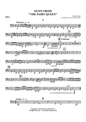 Suite from "The Fairy Queen" - Tuba