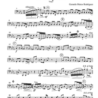 Music for Four, Collection No. 3 - Tangos and More! - Part 4 Cello or Bassoon