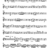Petite musique dansante (Little dancing music) - Tenor Saxophone